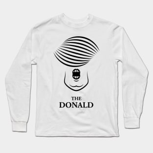 The Donald (Donald Trump Caricature) Long Sleeve T-Shirt